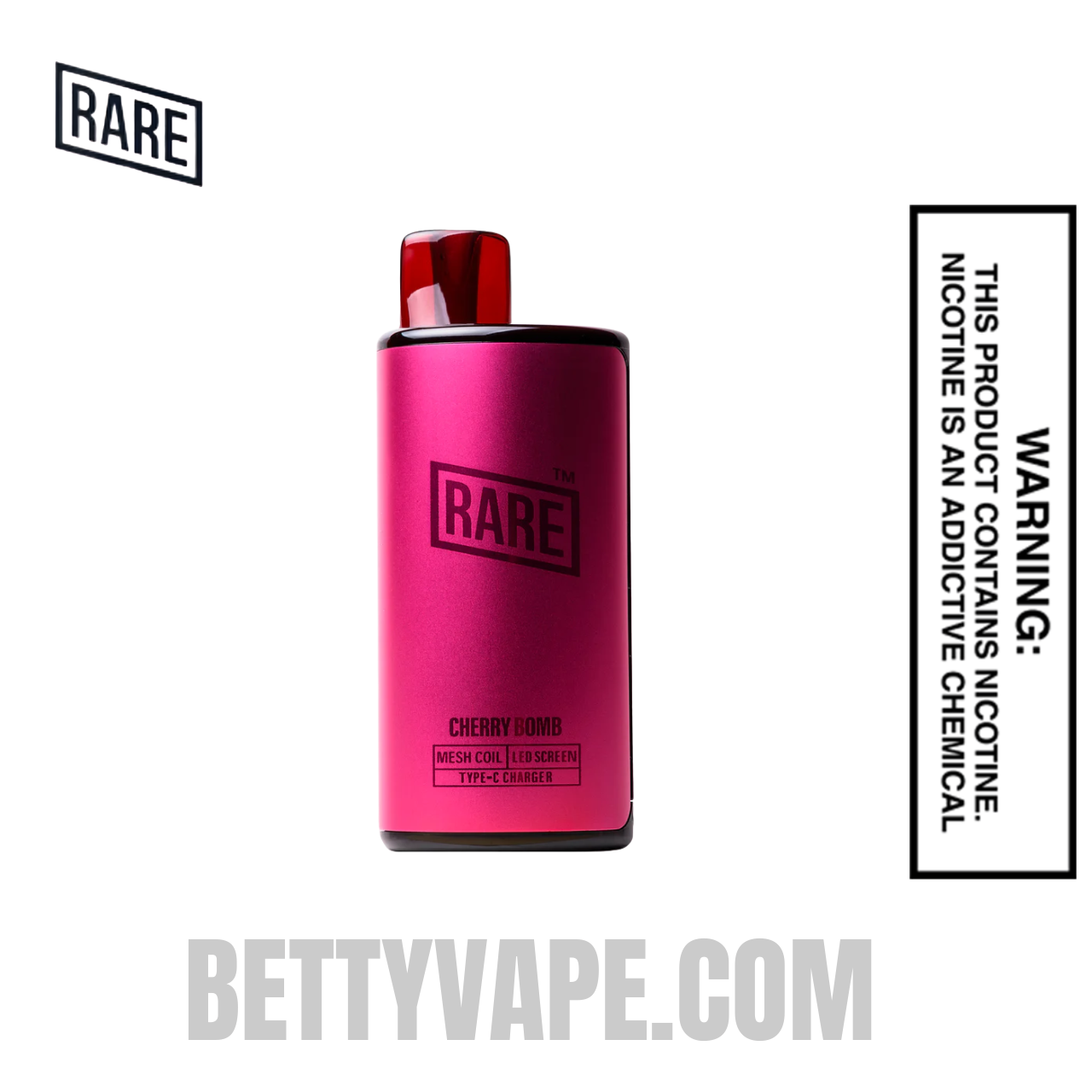 Cherry Bomb Rare Palm 10000 Disposable Vape | Betty Vape Cherry Bomb Rare Palm 10000 Disposable Vape | Betty Vape