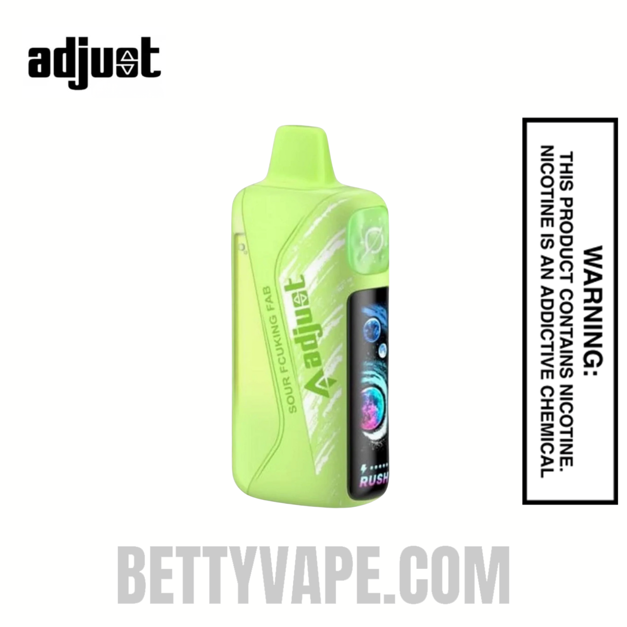 sour fcuking fab vape flavor Adjust MyRusher 40K Disposable Nicotine Content:50mg best vaporesso vape kit Truly Bar Elf Gummy