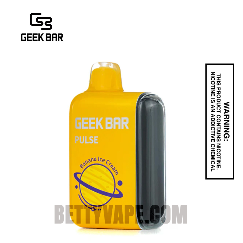 Banana Ice Cream Geek Bar Pulse Vape | Betty Vape
