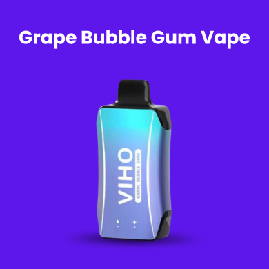 Grape Bubble Gum Vape