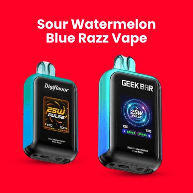 Sour Watermelon Blue Razz Vape