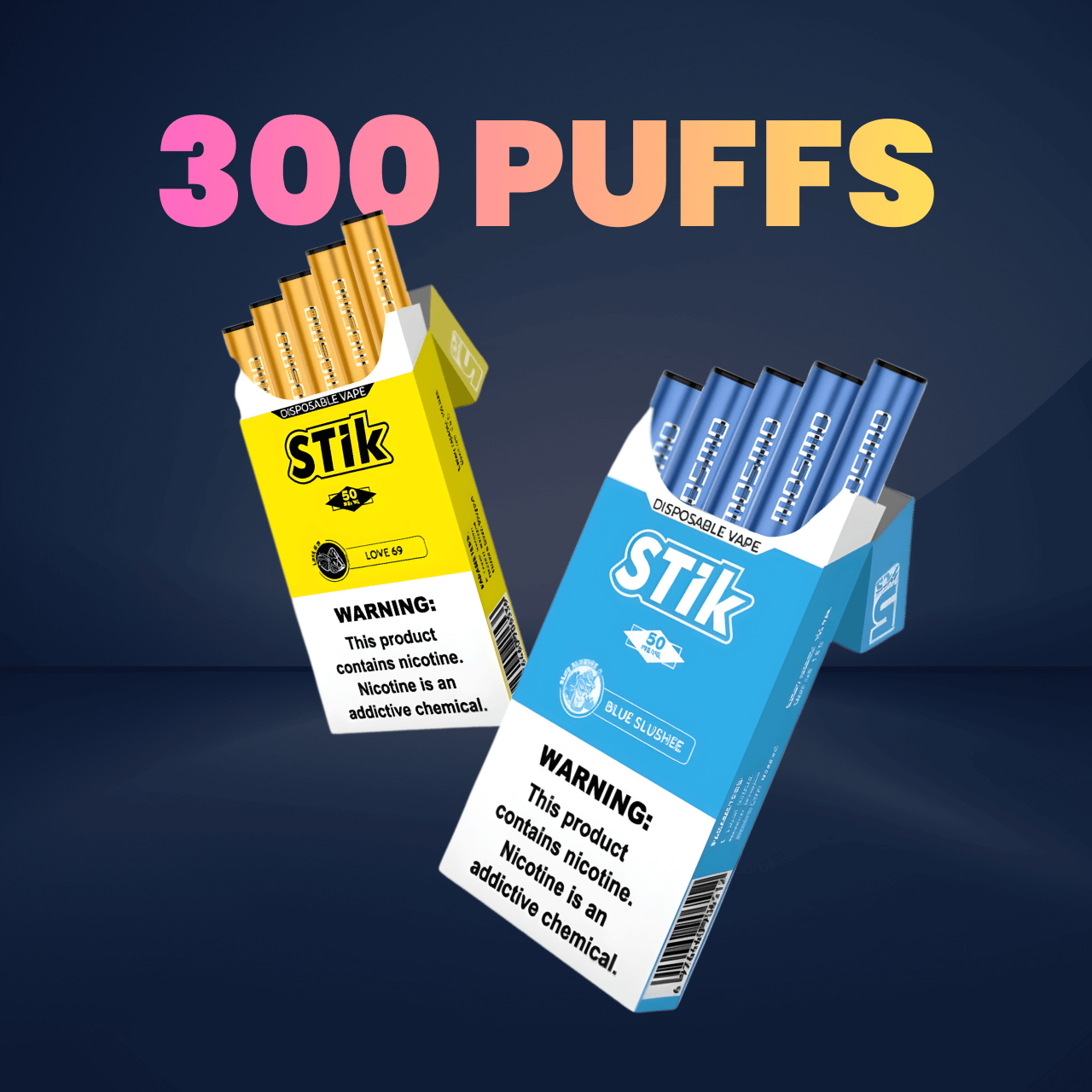 300 Puffs Disposable Vapes