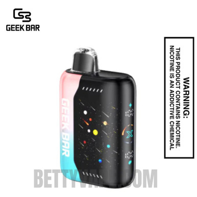 Pink Geek Bar Flavor Pink & Blue Geek Bar Pulse X 25k