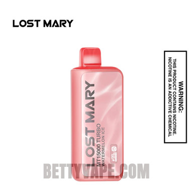 Watermelon Ice Lost Mary MT15000 Disposable Vape | Betty Vape