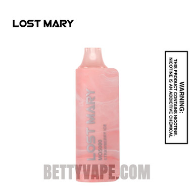 lost mary mo5000 strawberry ice Strawberry Ice Lost Mary OS5000 Vape