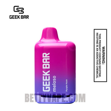 Purple Haze Geek Bar Meloso MAX Disposable Vape