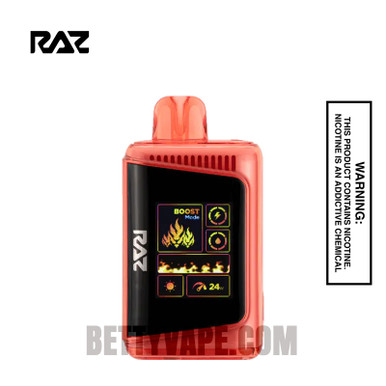 Disposables - Raz Dc25000 Frozen Juicy Strawberry RAZ LTX DC25000 Vape  Flavors List