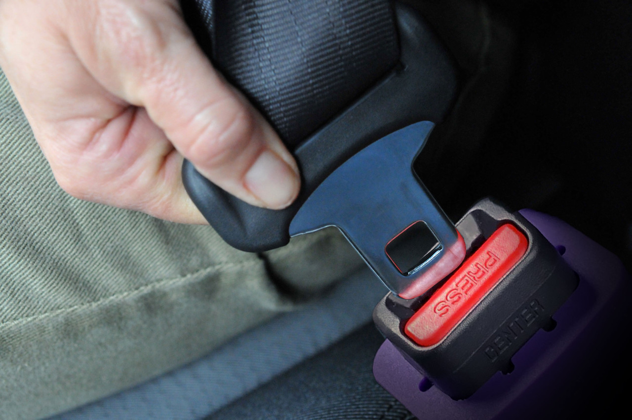 Buckle Booster™ Seat Belt Receptacle Raiser