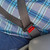 Cadillac Car Seat Belt Extender buckling up a plus-size passenger