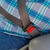 Honda Car Seat Belt Extender buckling up a plus-size passenger