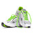 Stretch Elastic Shoelaces Green in use