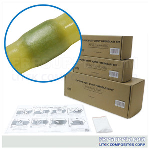 FRP Butt-Joint Fiberglass kit (resin sold separately) FRP Butt-Joint Fiberglass kit (resin sold separately)