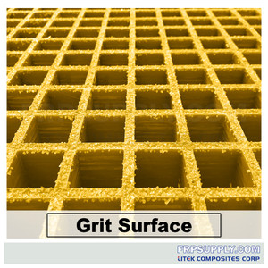 Grit Molded Grating