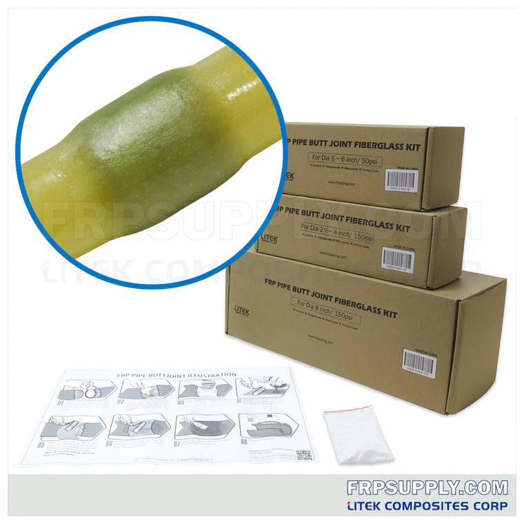 FRP Butt-Joint Fiberglass kit                                      (resin sold separately)