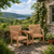 Sandwick Thin Slate Love Seat