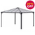 Canopia by Palram Palermo 3600 Gazebo in Grey Bronze