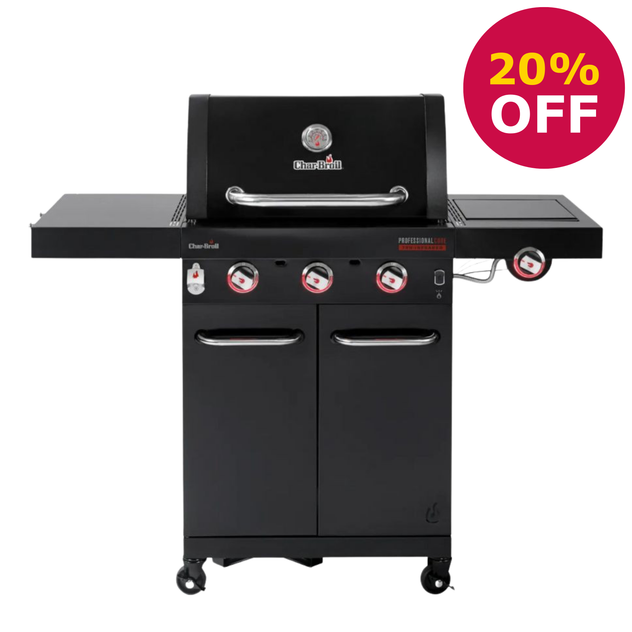 Char-Broil Professional CORE 3 Burner BBQ in Black