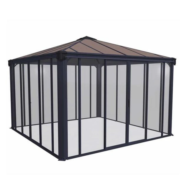 Canopia by Palram Ledro 3600 Closed Gazebo in Grey