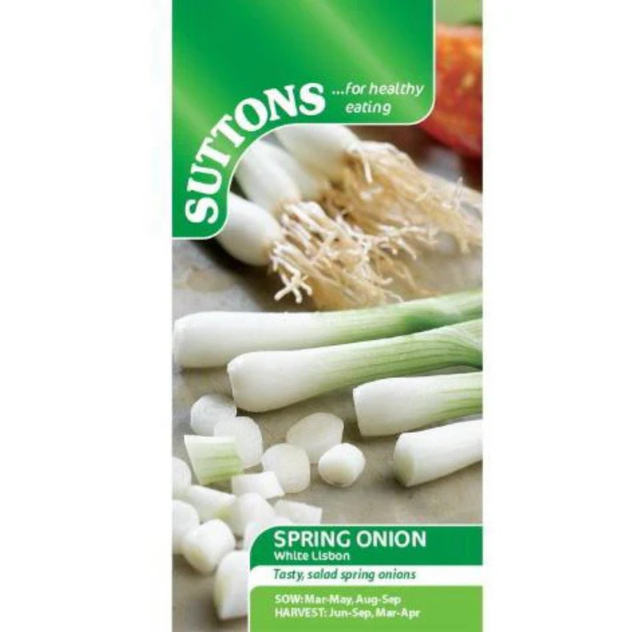 Suttons Spring Onion White Lisbon