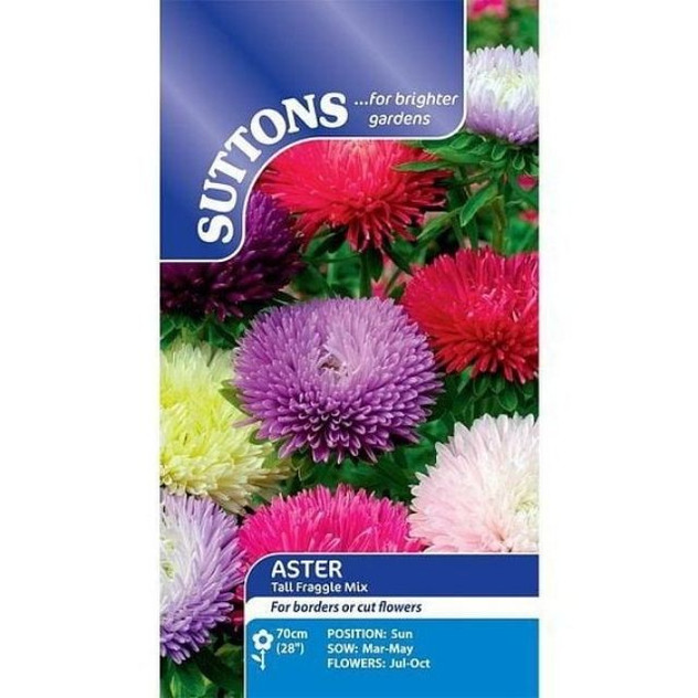 Suttons Aster Tall Fraggle Mix