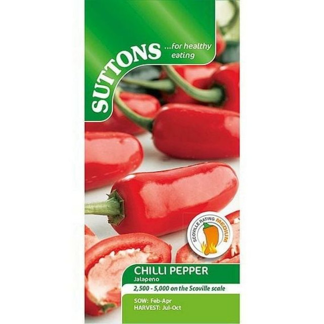 Suttons Chilli Pepper Jalapeno