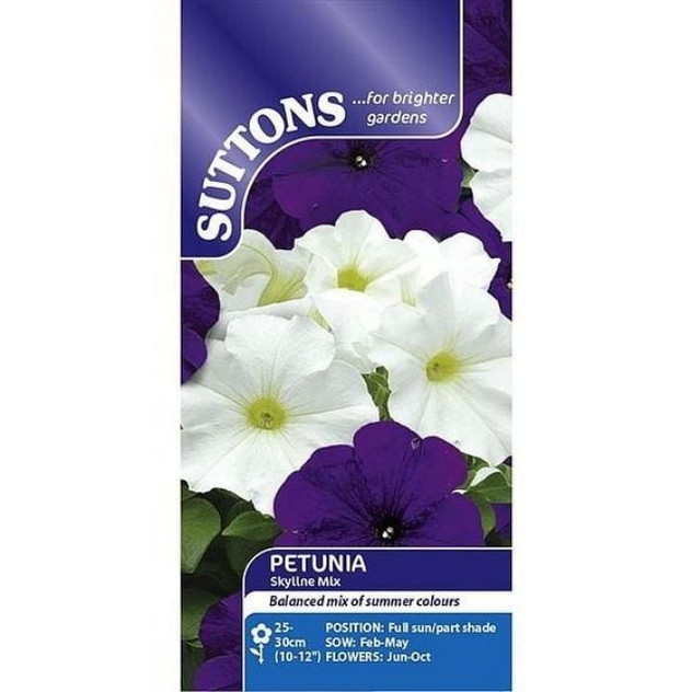 Suttons Petunia Skyline Mix