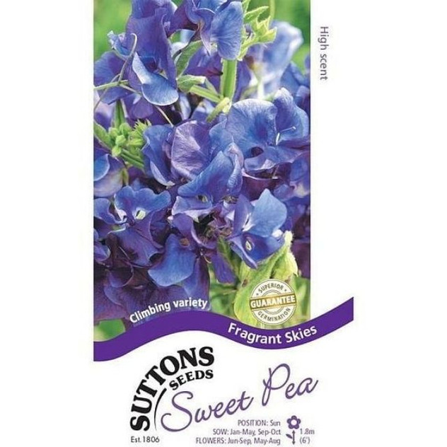Suttons Sweet Pea Fragrant Skies