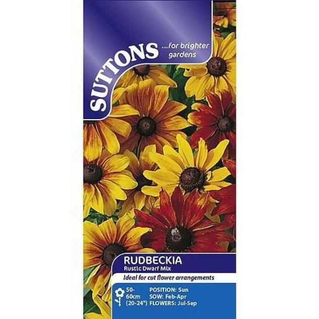 Suttons Rudbeckia Rustic Dwarf Mix