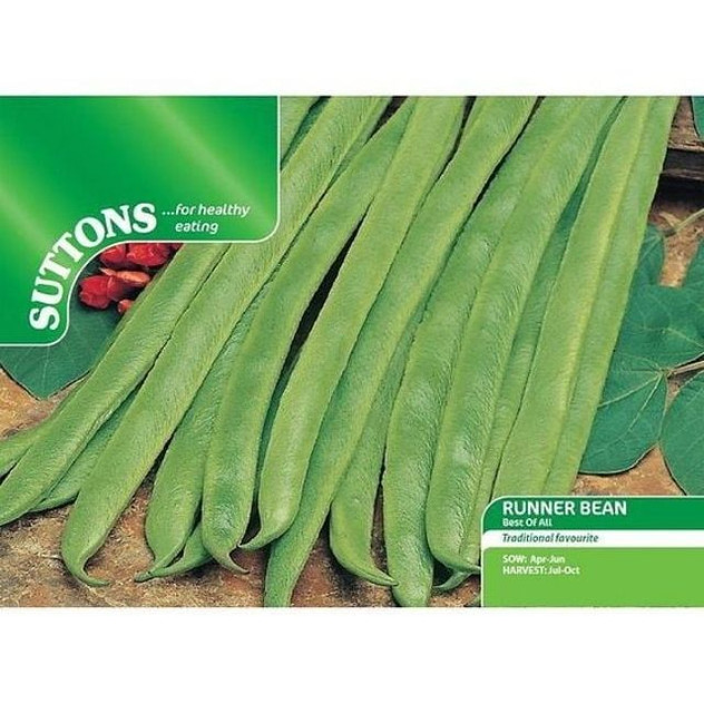 Suttons Runner Bean Best Of All