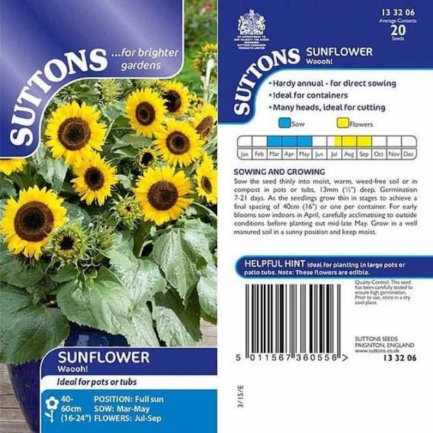 Suttons Sunflower* Waooh!