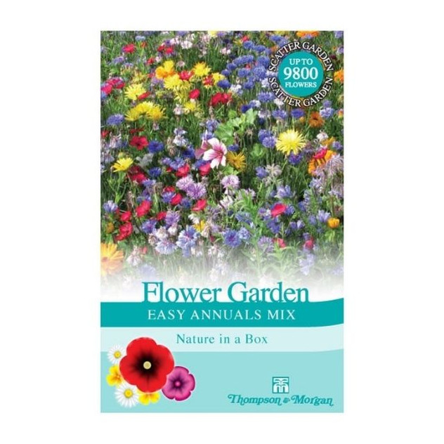 T&M Scatter GardenFlower Garden Easy Annuals Mix