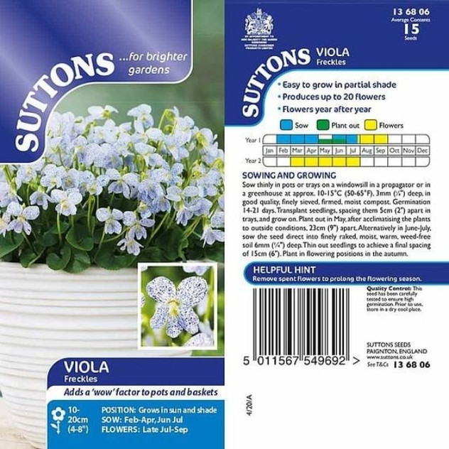 Suttons Viola Frecles