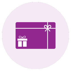Gift vouchers icon