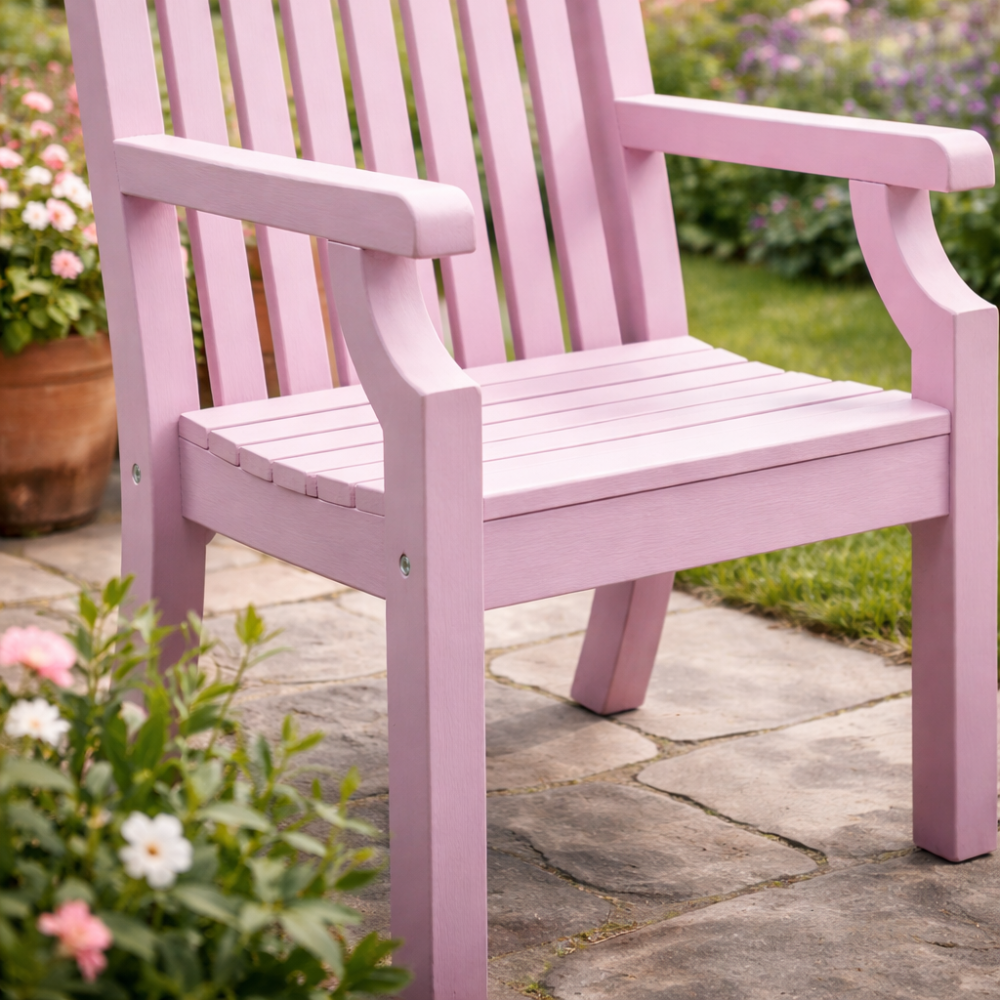 Natural wood look finish