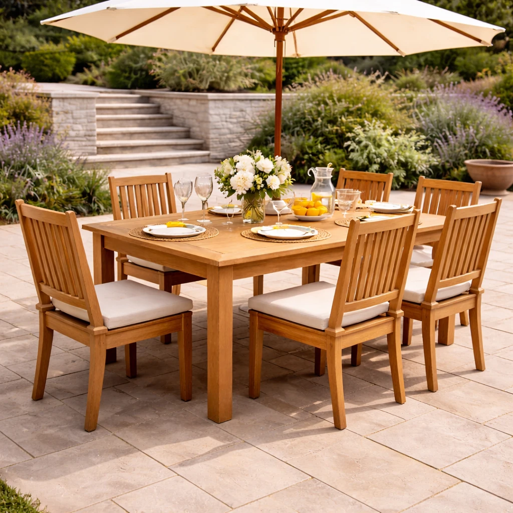 Comfortable garden chair design