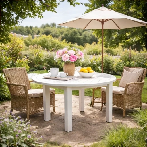 Comfortable garden chair design