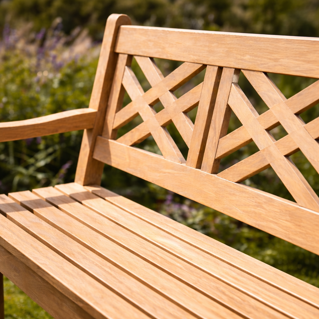 Natural wood look finish