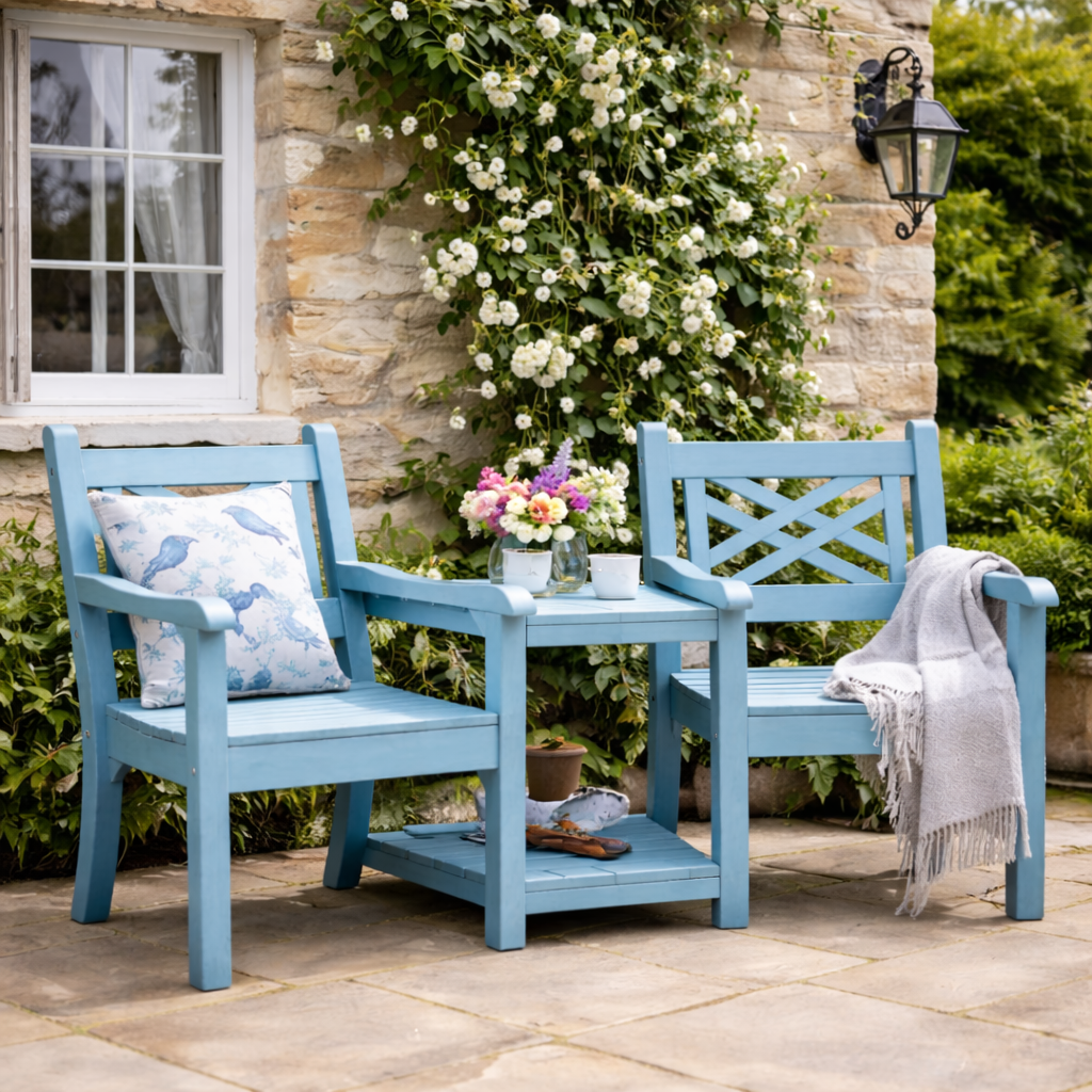 Comfortable garden chair design
