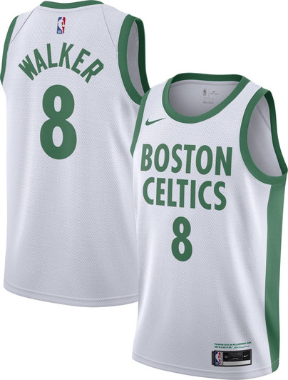 Nike Men'S 2020-21 City Edition Boston Celtics Kemba Walker #8 Dri-Fit Swingman Jersey