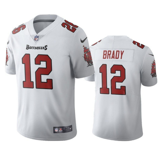 Tom Brady Tampa Bay Buccaneers White Vapor Limited 3D Jersey