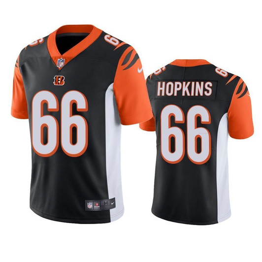 Cincinnati Bengals Trey Hopkins Black Vapor Limited 3D Jersey