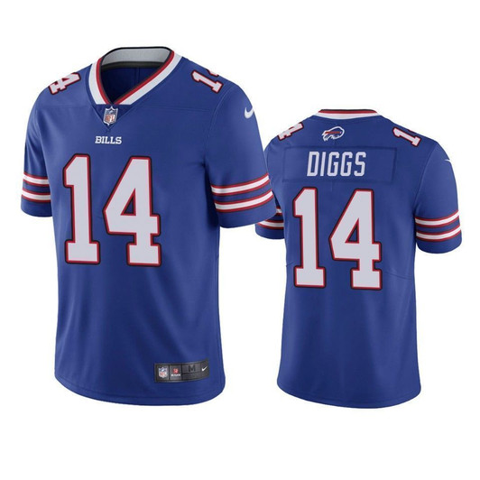 Buffalo Bills Stefon Diggs Royal Vapor Limited 3D Jersey