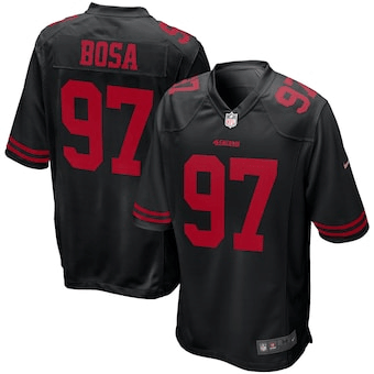 Nick Bosa San Francisco 49Ers Game Black 3D Jersey