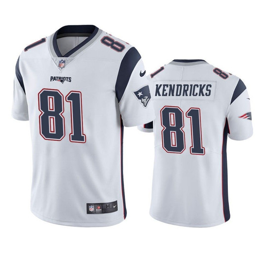 New England Patriots Lance Kendricks White Vapor Limited 3D Jersey