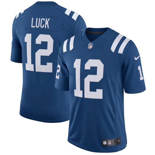 Andrew Luck Indianapolis Colts Speed Machine Limited Player Royal 3D Jersey