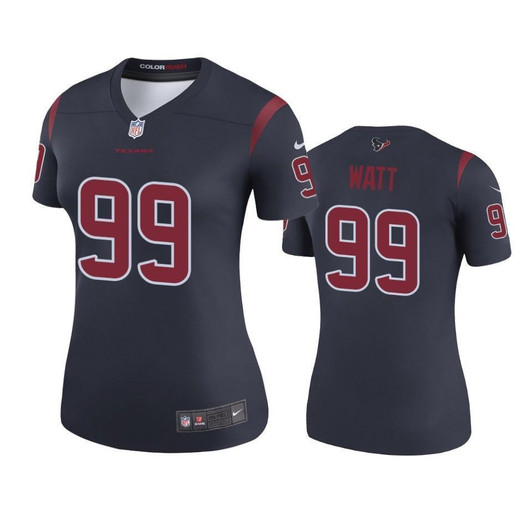 Texans J.J. Watt Navy Color Rush Legend 3D Jersey