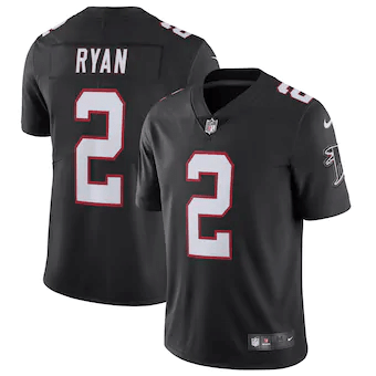 Matt Ryan Atlanta Falcons Vapor Untouchable Limited Black 3D Jersey