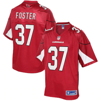 D.J. Foster Arizona Cardinals Nfl Pro Line Player Cardinal 3D Jersey
