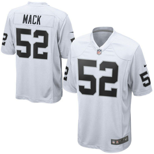 Khalil Mack Las Vegas Raiders Game White 3D Jersey