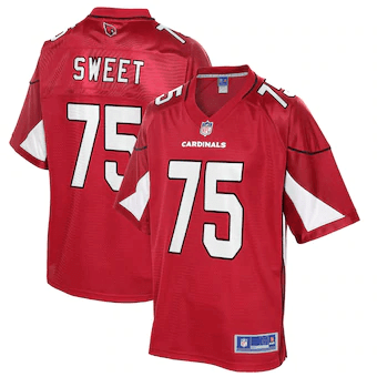 William Sweet Arizona Cardinals Nfl Pro Line Team Player Cardinal 3D Jersey